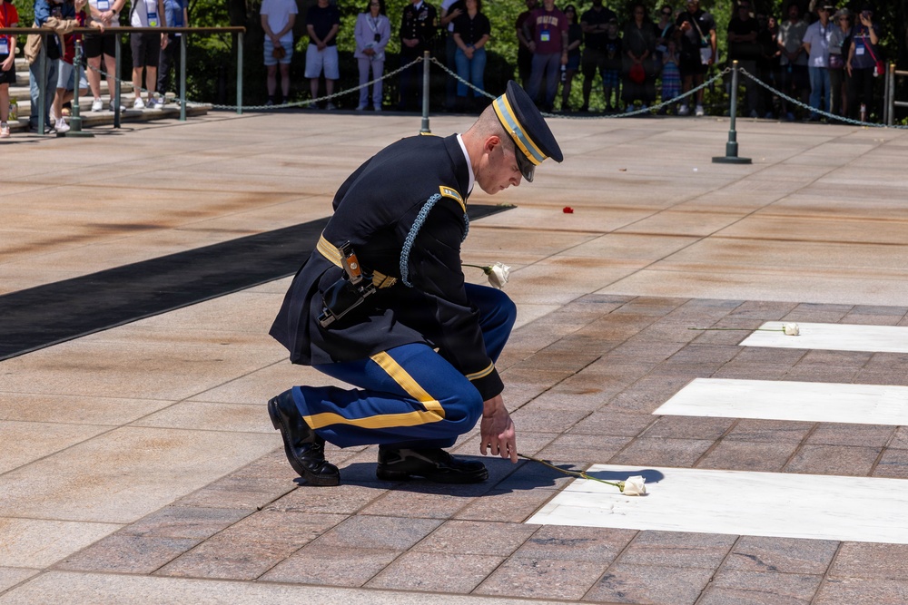 Cpt. Stolarski's Last Sentinel Walk