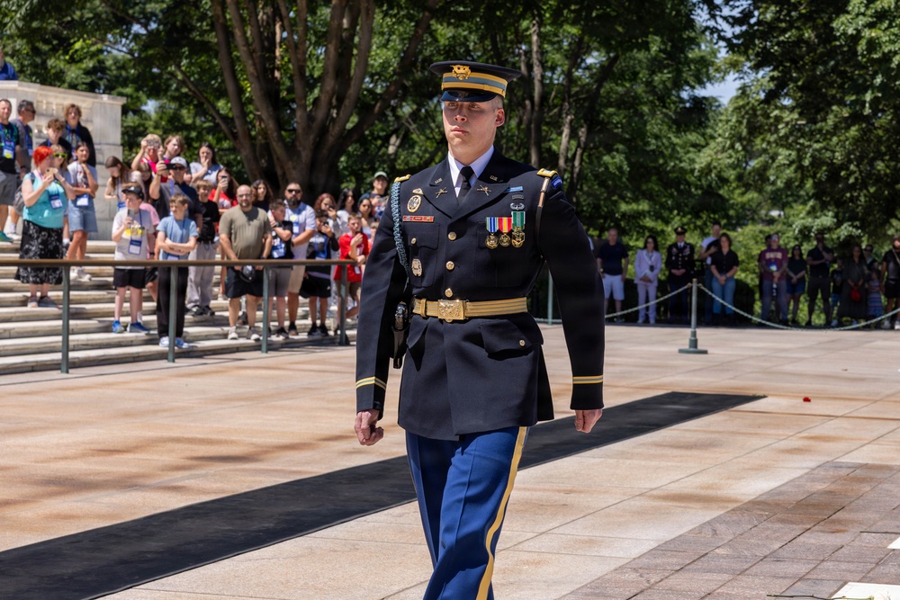 Cpt. Stolarski's Last Sentinel Walk