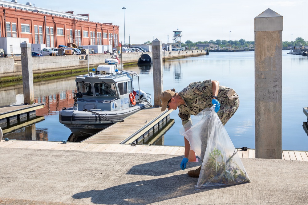 Norfolk Naval Shipyard and Naval Support Activity Portsmouth Support Command and Assist Community with Environmental Stewardship