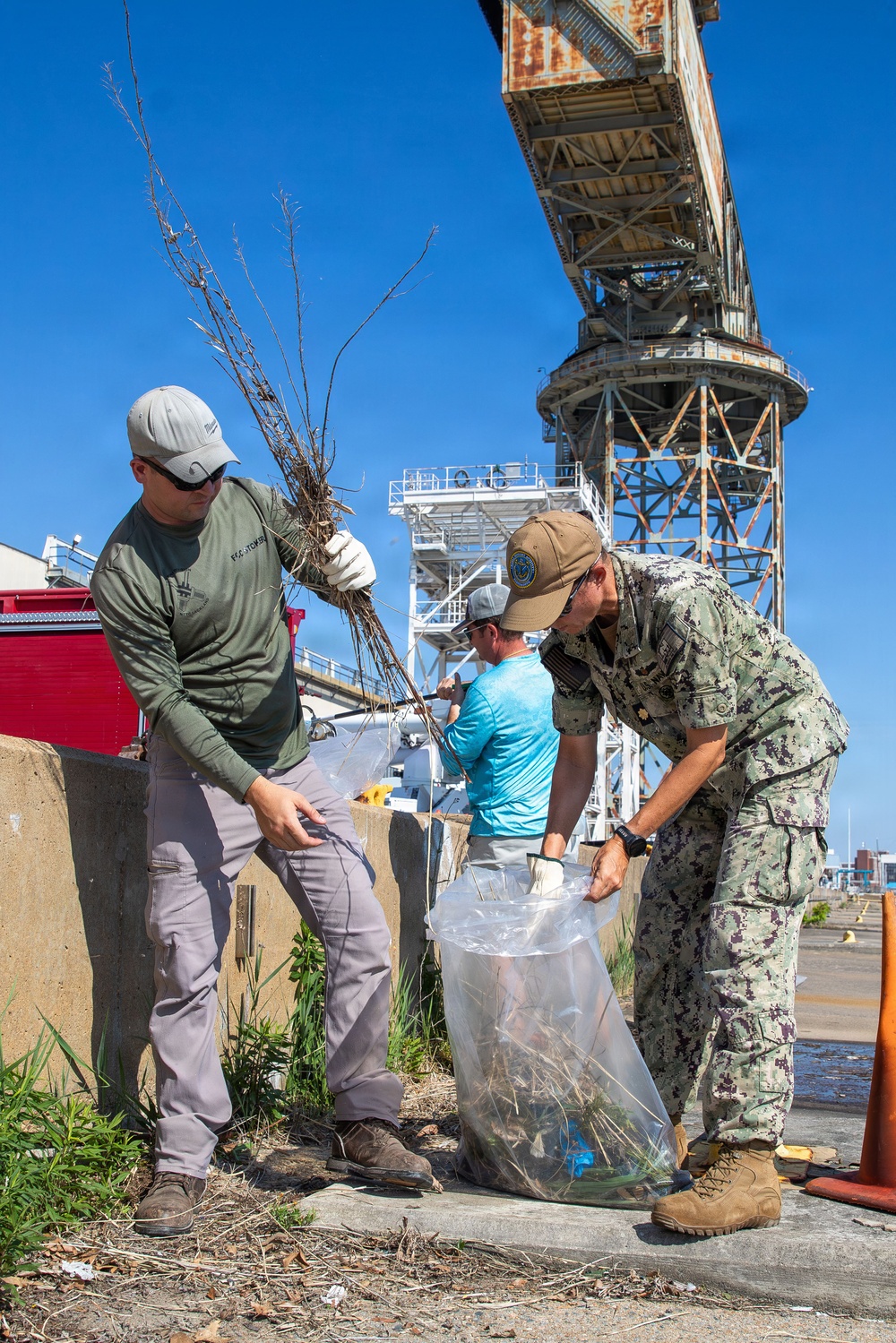 Norfolk Naval Shipyard and Naval Support Activity Portsmouth Support Command and Assist Community with Environmental Stewardship