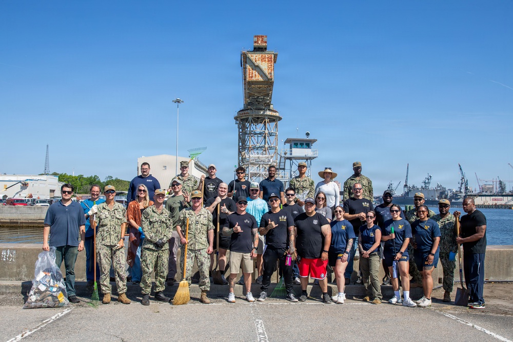 Norfolk Naval Shipyard and Naval Support Activity Portsmouth Support Command and Assist Community with Environmental Stewardship
