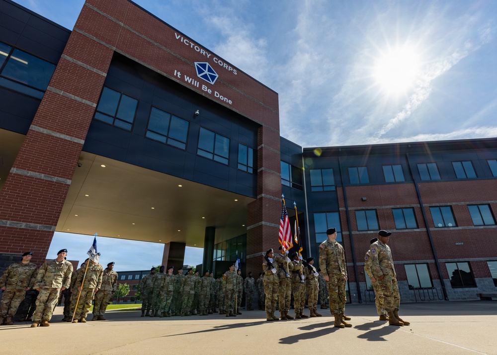 V Corps, HHBN Change of Command ceremony
