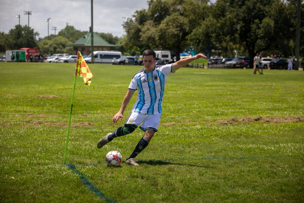 Sail 250 New Orleans Multi-National Soccer Tournament Audubon Park