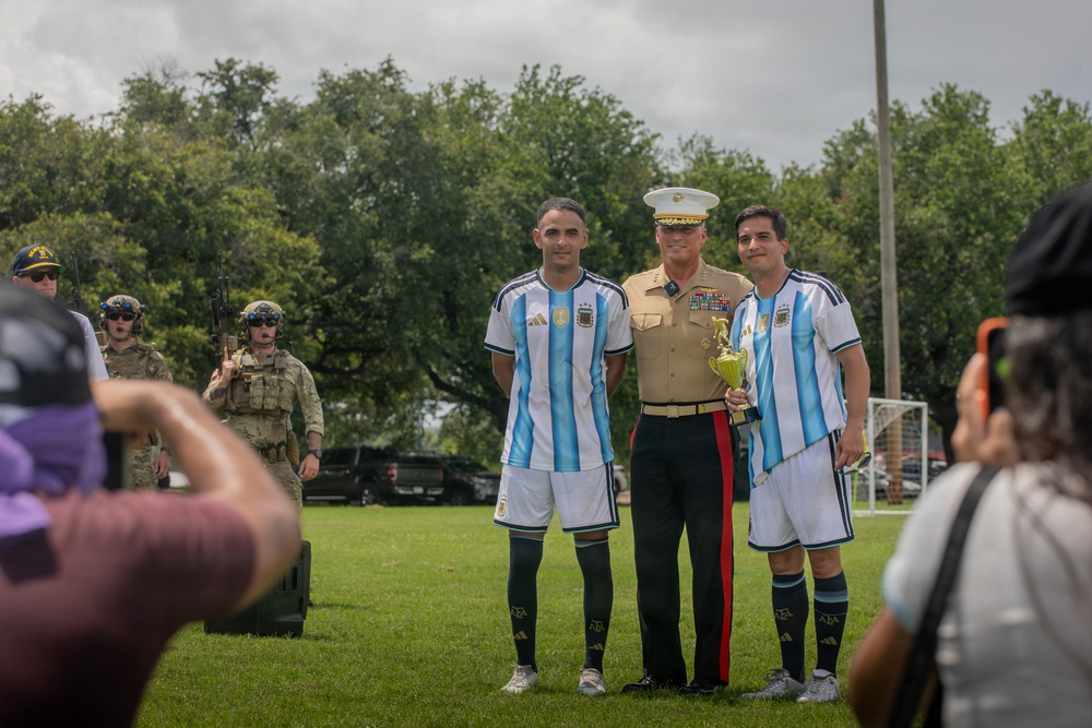 Sail 250 New Orleans Multi-National Soccer Tournament Audubon Park