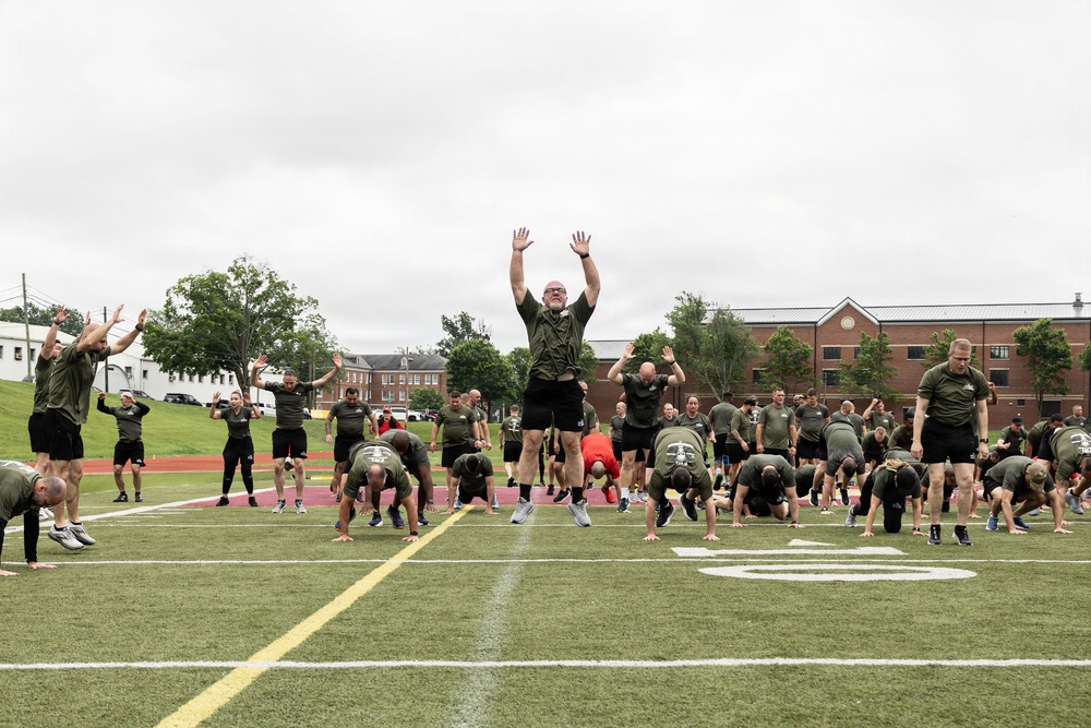 Wounded Warrior FBI Fitness Challenge