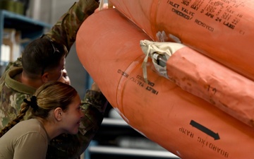 Testing the Lifesavers: Nebraska Air National Guard Airmen Ensure Flotation Gear Safety