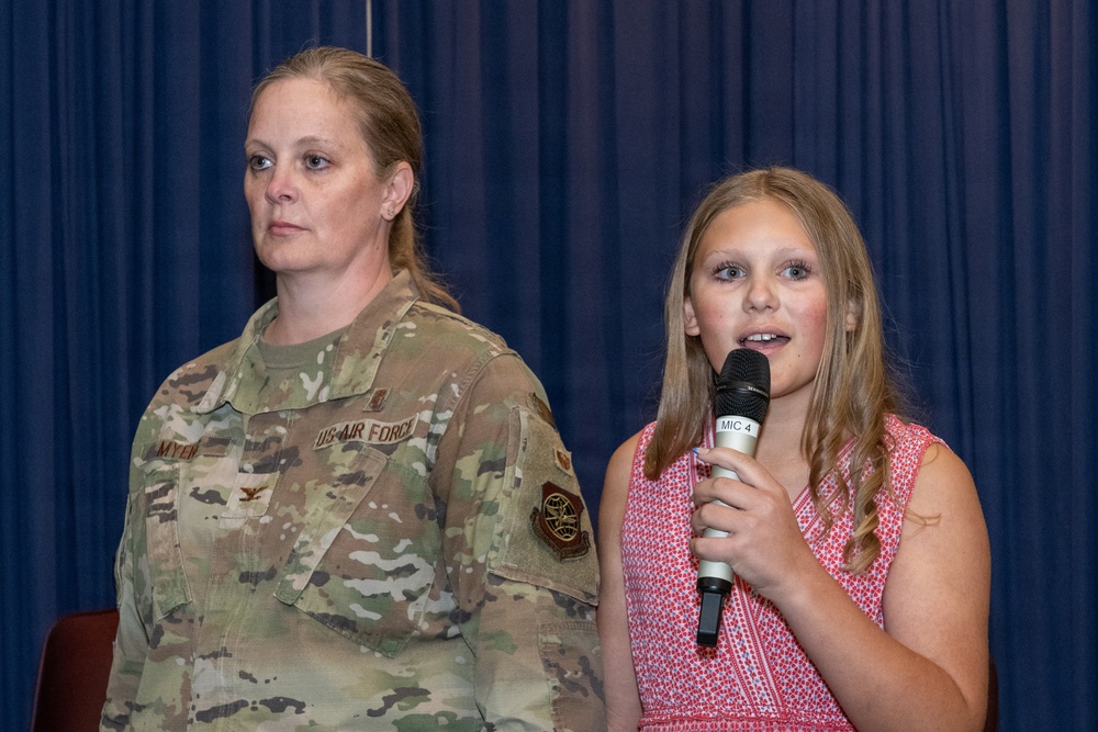Honoring over 20 years of service: Col. Audra Myers bids farewell