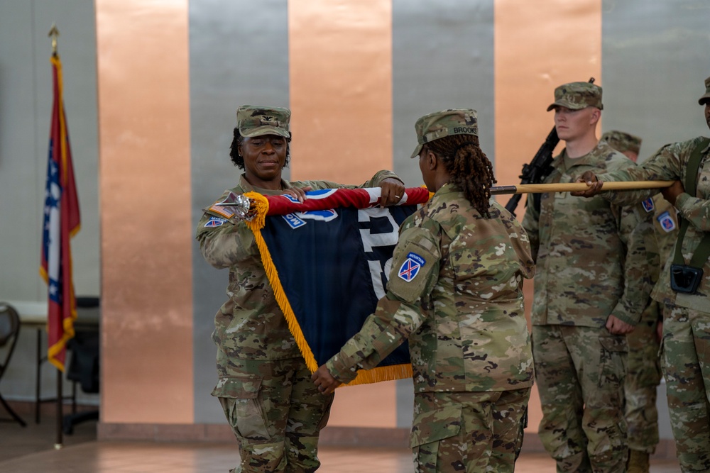 1st Armored Division Sustainment Brigade assumes authority of sustainment operations of JTF-SB