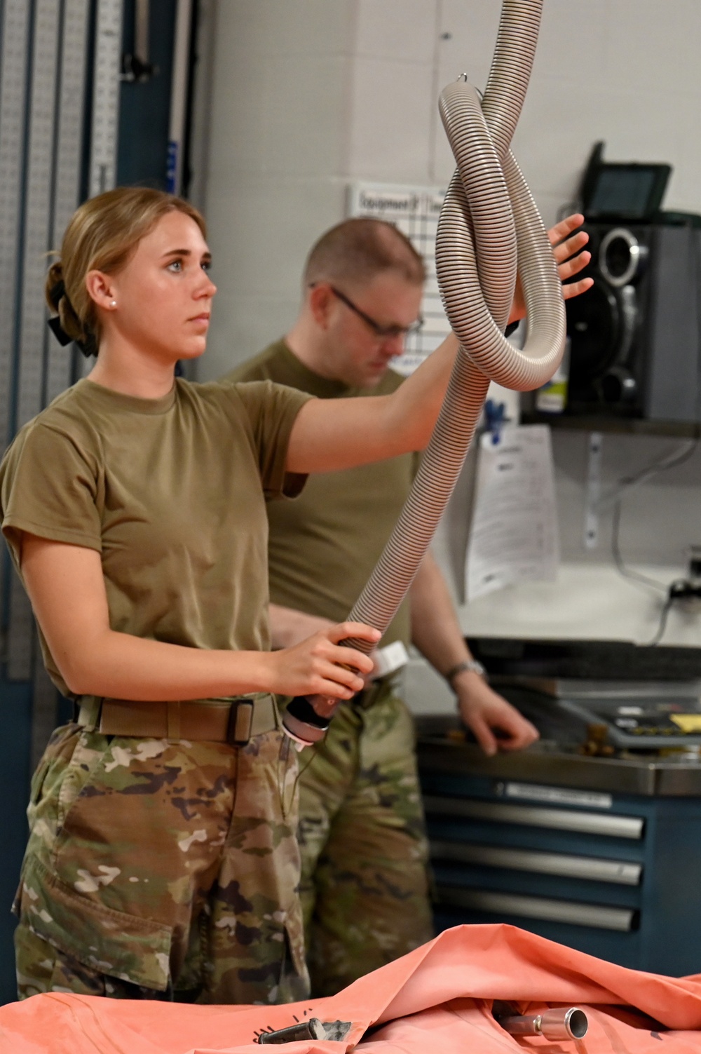 Testing the Lifesavers: Nebraska Air National Guard Airmen Ensure Flotation Gear Safety