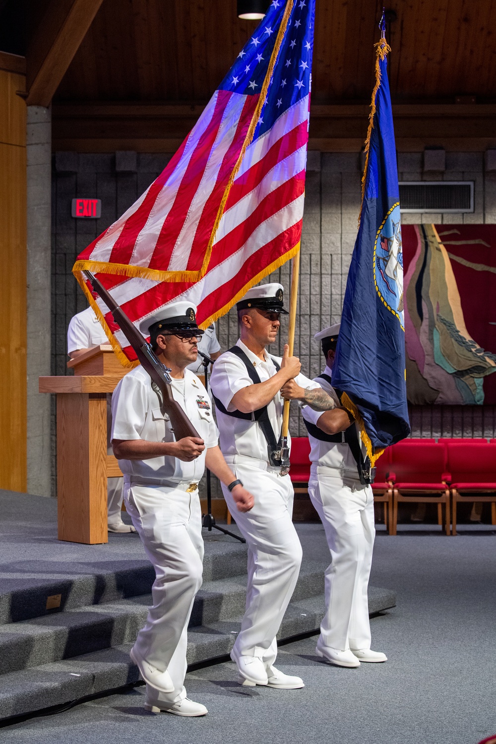 USS Ronald Reagan (CVN 76) Chief Retires