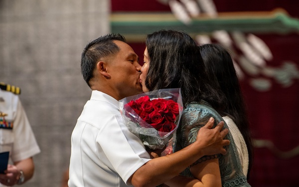USS Ronald Reagan (CVN 76) Chief Retires