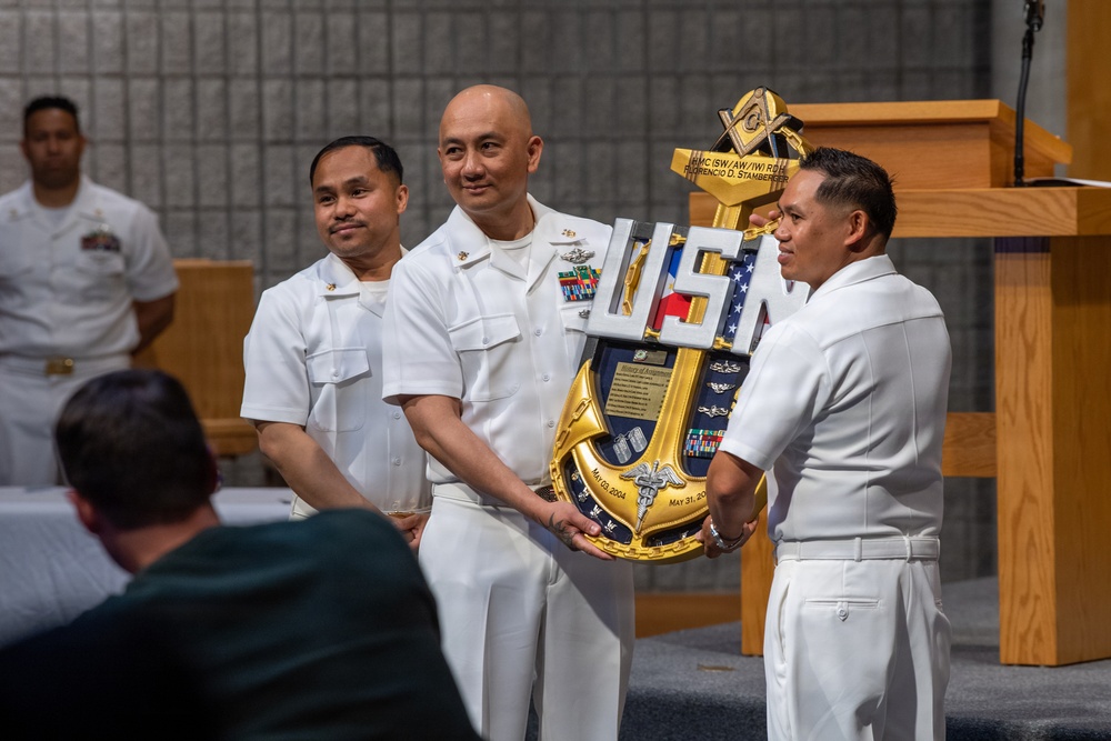 USS Ronald Reagan (CVN 76) Chief Retires