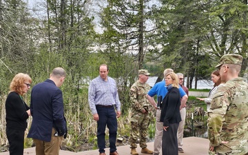 Courtesy Photo: Assistant Secretary of the Army for Installations, Energy and Environment Hon. W. Jordan Gillis Visit to Camp Grayling