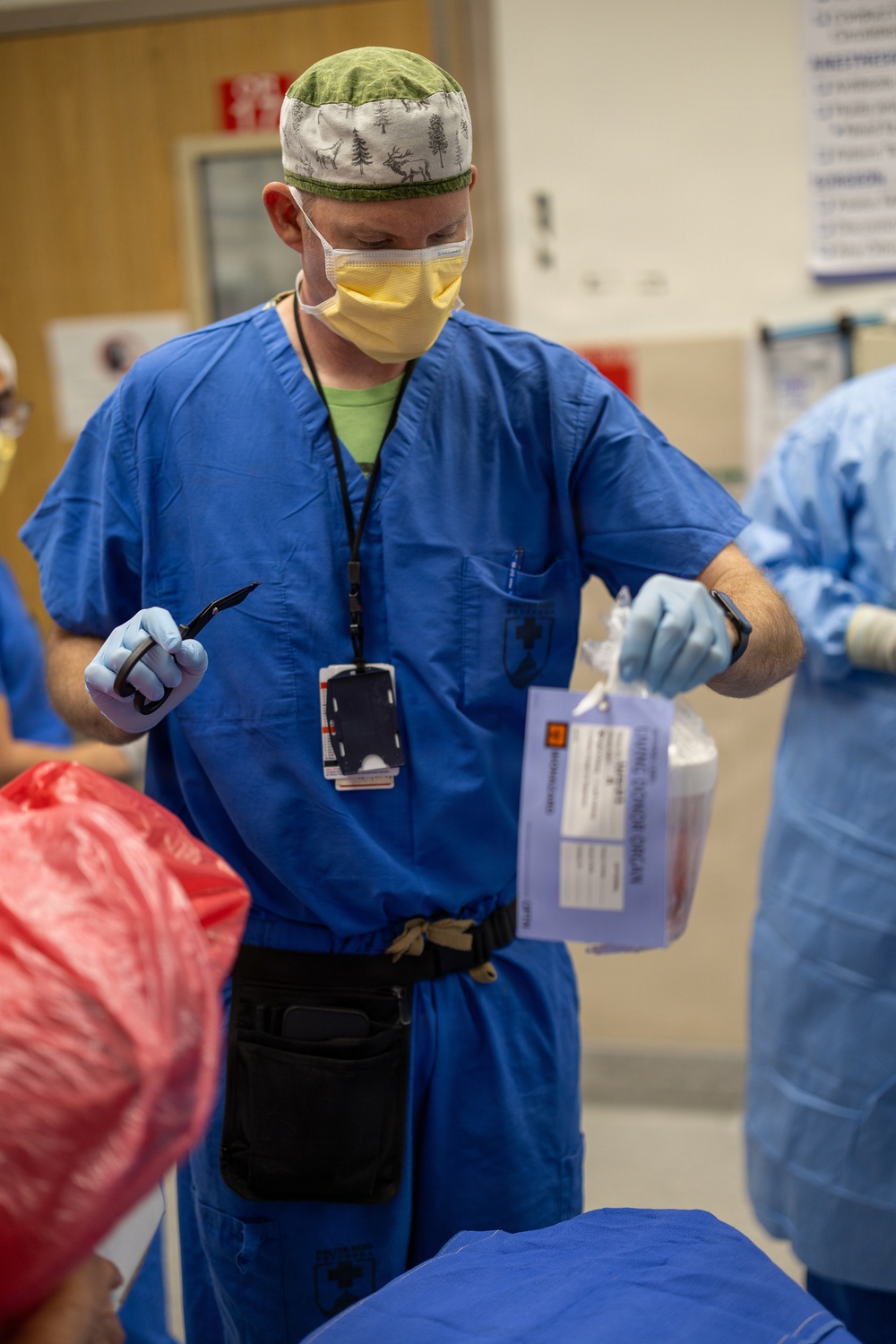 Walter Reed Organ Transplant Service team performs kidney transplant