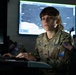 U.S. Space Force Specialist Guardian monitors operations at a command and control workstation