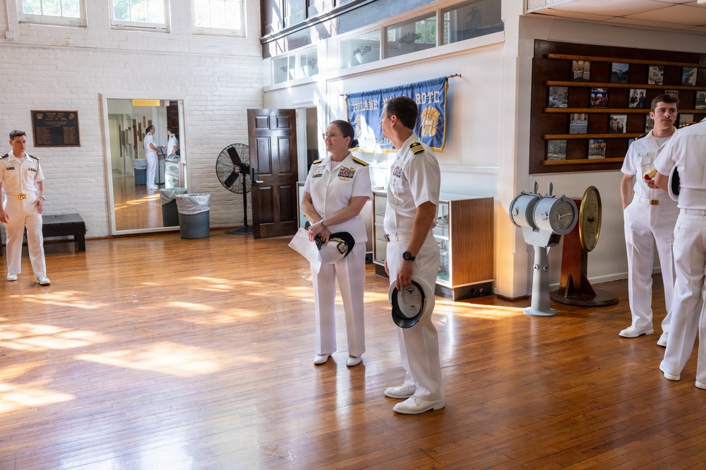 Naval Leadership Visit Tulane NROTC During Sail 250 New Orleans