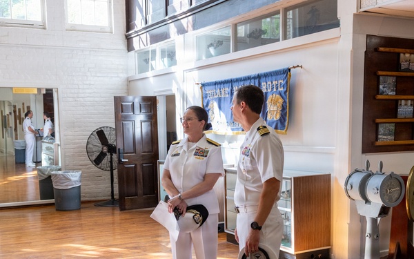Naval Leadership Visit Tulane NROTC During Sail 250 New Orleans