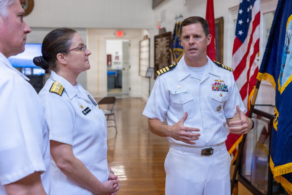 Naval Leadership Visit Tulane NROTC During Sail 250 New Orleans