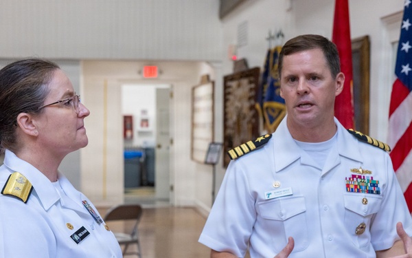 Naval Leadership Visit Tulane NROTC During Sail 250 New Orleans