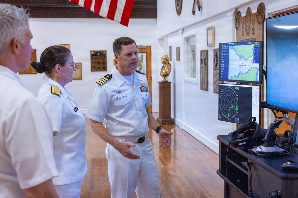 Naval Leadership Visit Tulane NROTC During Sail250 New Orleans