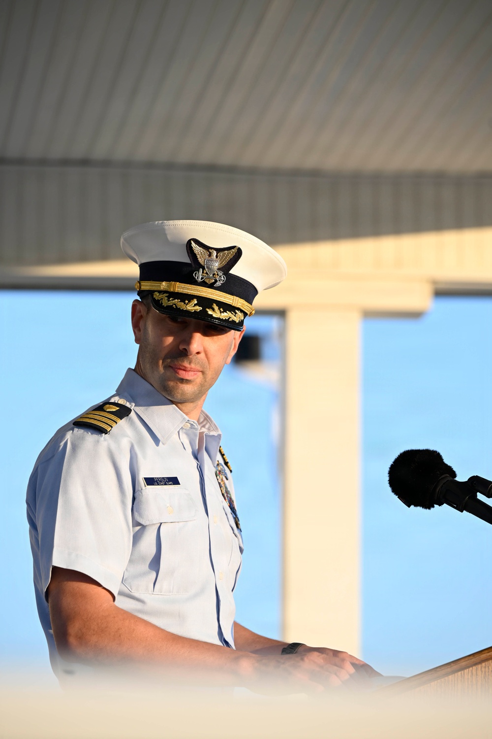 Memorial Day Weekend Sunset Parade at Coast Guard Training Center Cape May