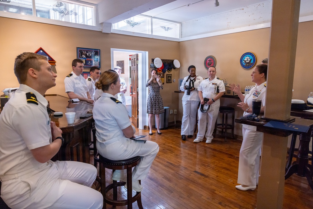 Naval Leadership Visit Tulane NROTC During Sail 250 New Orleans