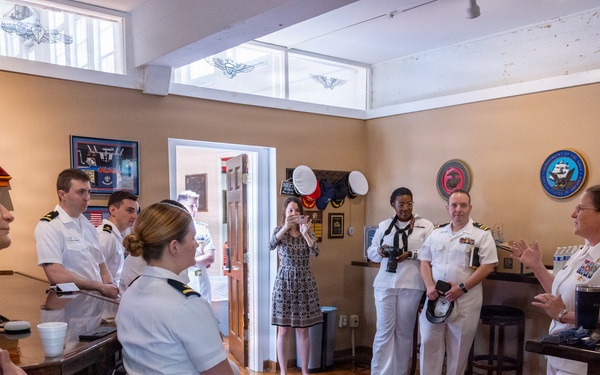 Naval Leadership Visit Tulane NROTC During Sail 250 New Orleans