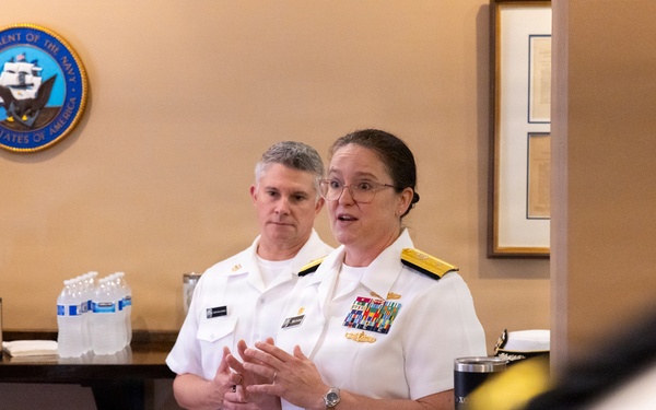 Naval Leadership Visit Tulane NROTC During Sail 250 New Orleans