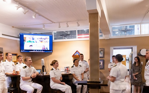 Naval Leadership Visit Tulane NROTC During Sail 250 New Orleans