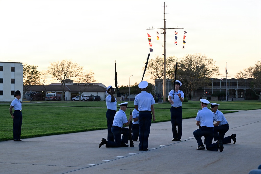 Memorial Day Weekend Sunset Parade at Coast Guard Training Center Cape May