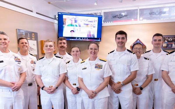 Naval Leadership Visit Tulane NROTC During Sail 250 New Orleans