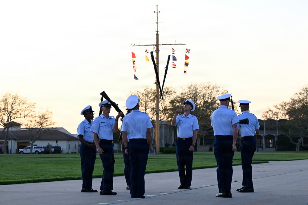 Memorial Day Weekend Sunset Parade at Coast Guard Training Center Cape May