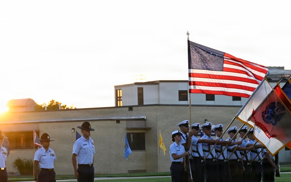 Memorial Day Weekend Sunset Parade at Coast Guard Training Center Cape May