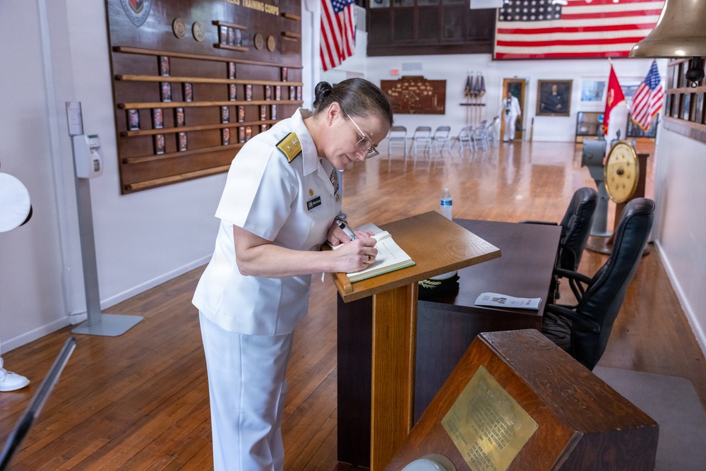 Naval Leadership Visit Tulane NROTC During Sail 250 New Orleans