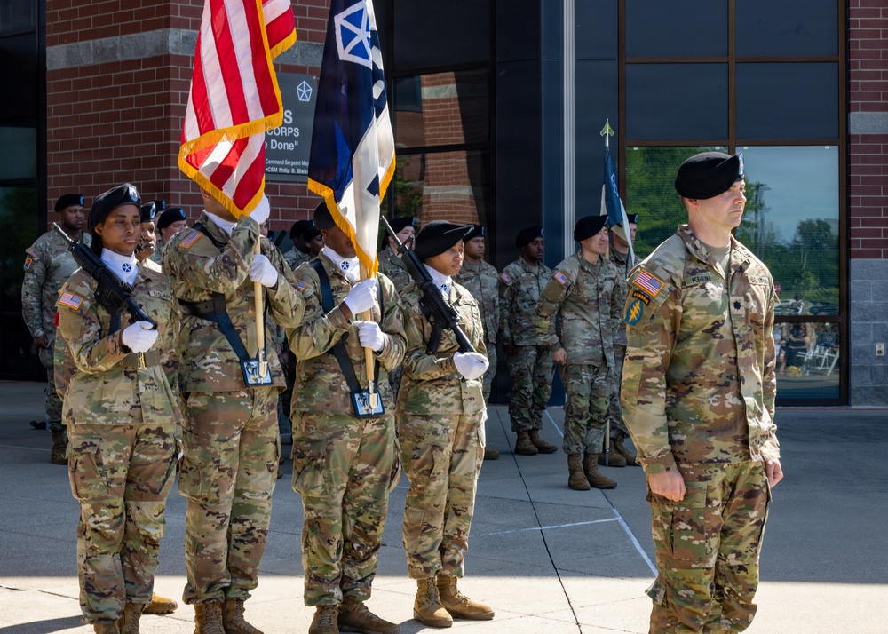 V Corps, HHBN Change of Command ceremony