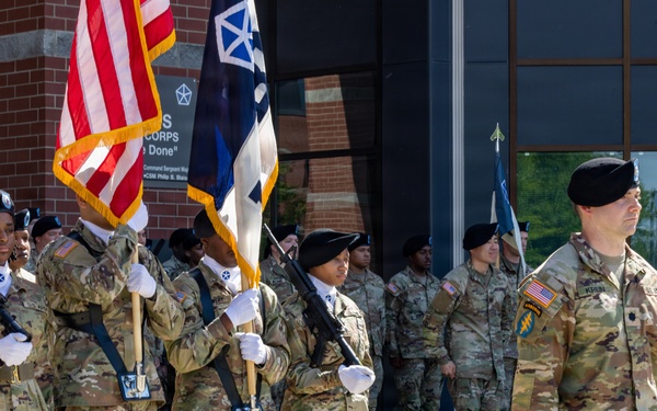 V Corps, HHBN Change of Command ceremony