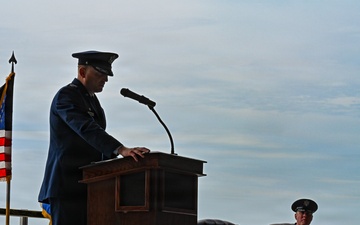 Col. Jonas Freel retirement ceremony