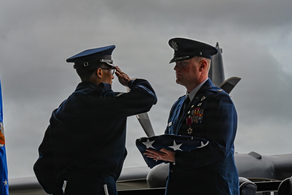 Col. Jonas Freel retirement ceremony