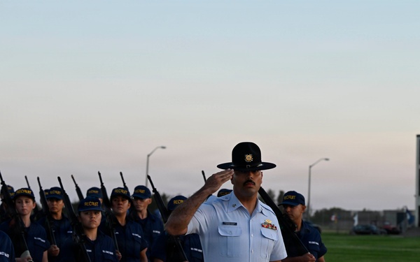 Memorial Day Weekend Sunset Parade at Coast Guard Training Center Cape May