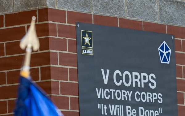 V Corps, HHBN Change of Command ceremony