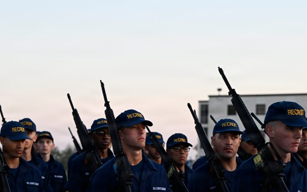 Memorial Day Weekend Sunset Parade at Coast Guard Training Center Cape May