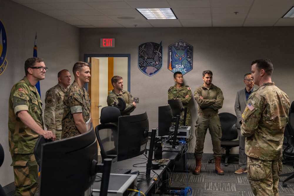 Marine War College visits Vandenberg Space Force Base