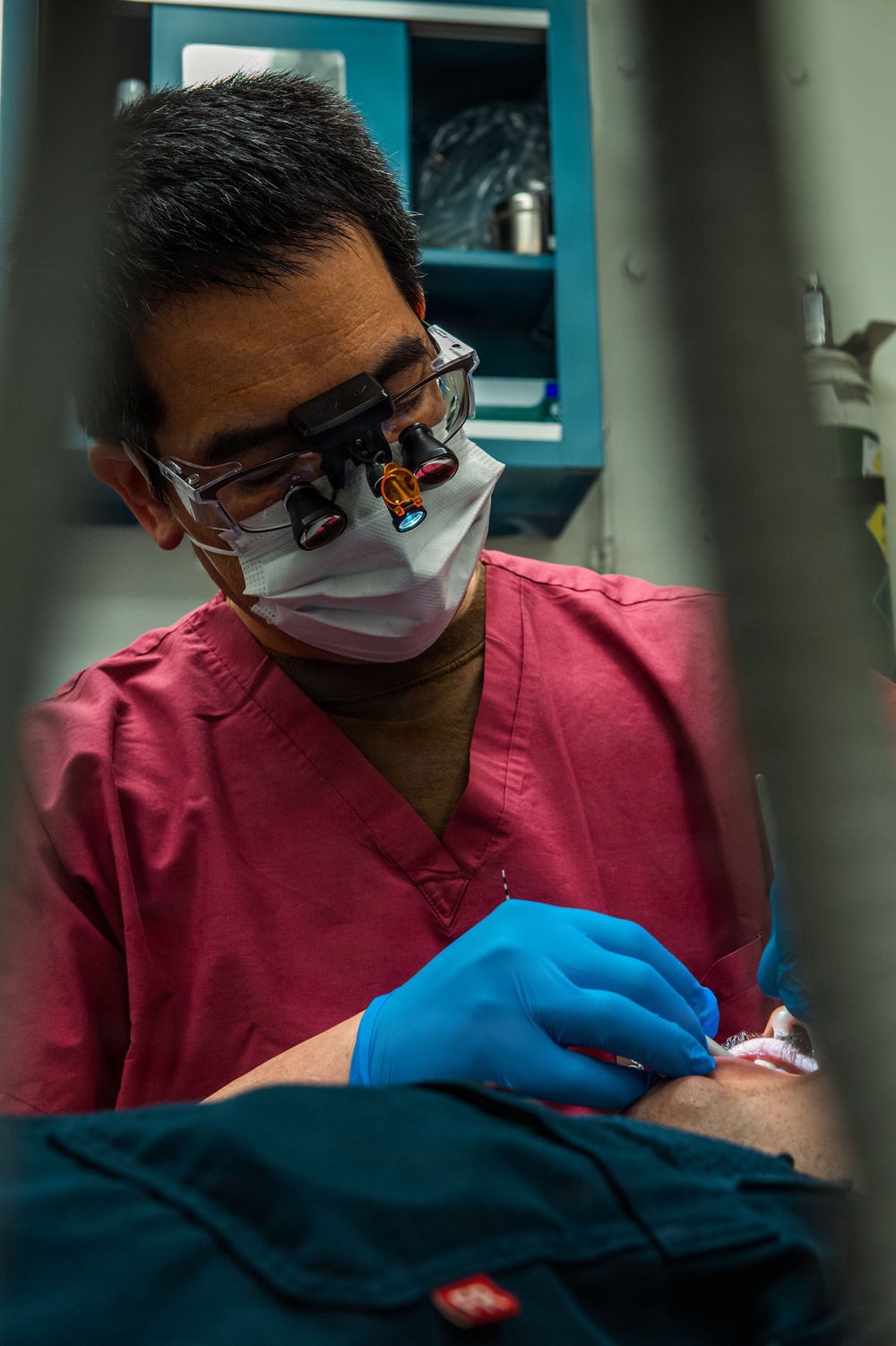 Ronald Reagan Sailors Conduct Dental Inspections