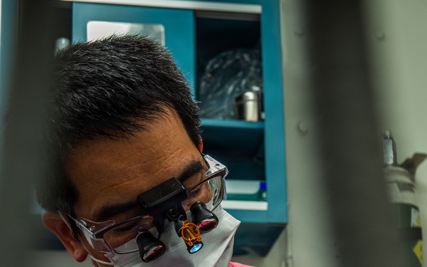 Ronald Reagan Sailors Conduct Dental Inspections