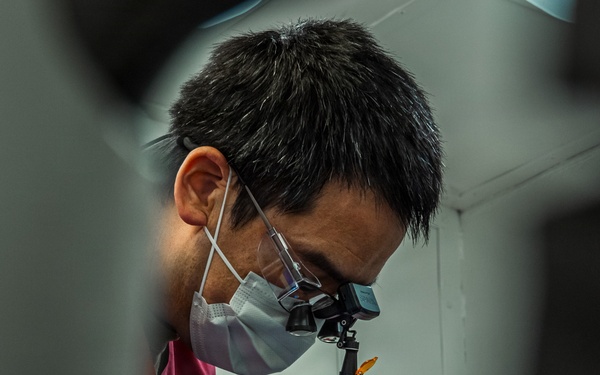 Ronald Reagan Sailors Conduct Dental Inspections