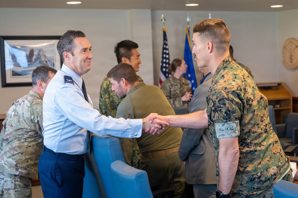 Marine Corps War College visits Vandenberg Space Force Base