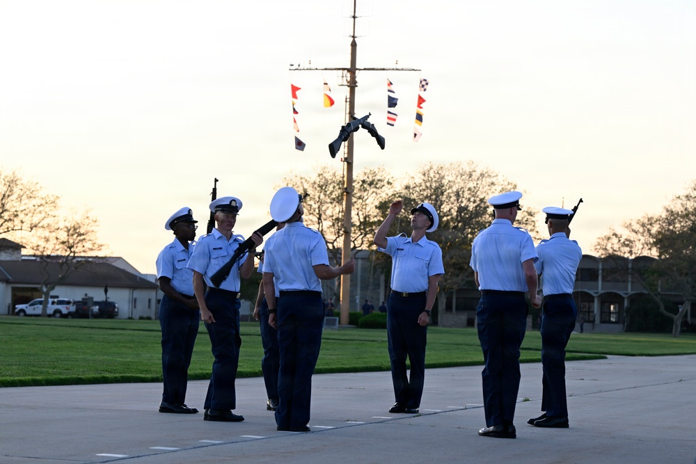 Memorial Day Weekend Sunset Parade at Coast Guard Training Center Cape May