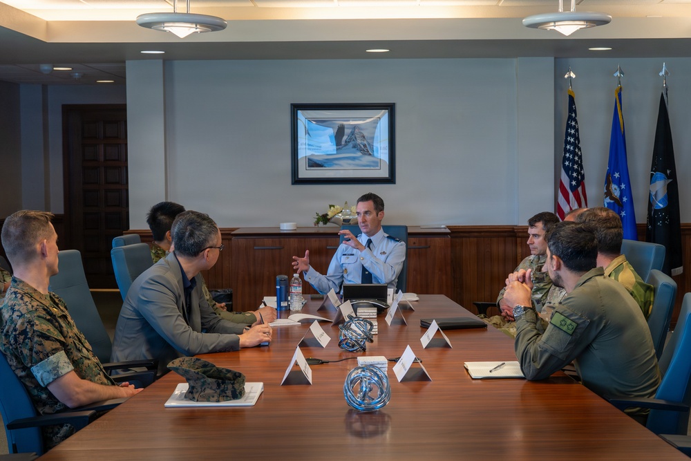Marine Corps War College visits Vandenberg Space Force Base