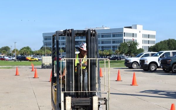 Galveston District Champions Complete OSHA Basic Forklift Operation Certification