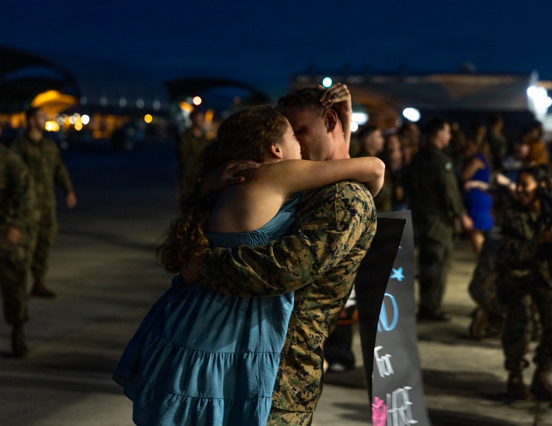 VMA-223 homecoming